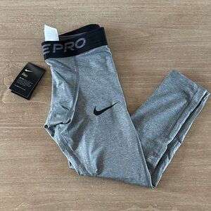 NWT Nike Pro Compression 3/4 Leggings Mens Medium